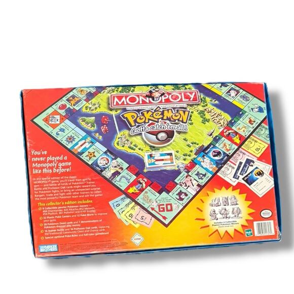 Pokemon Monopoly Collectors Edition HASBRO 1998/1999 - Picture 2 of 8
